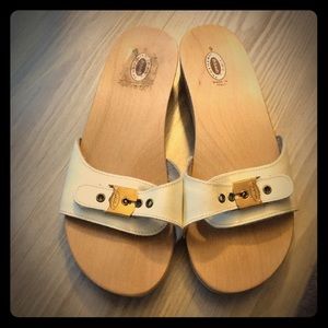 Dr Scholl’s Wooden Sandals Made in Italy